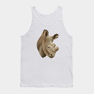 White Rhino Tank Top